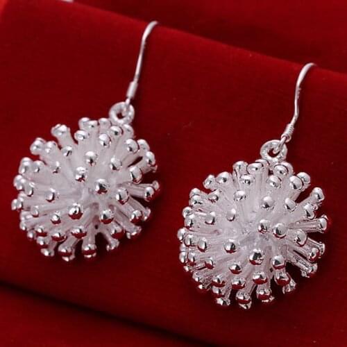 Fashion jewelry Earring For Women, Plated Earrings Fireworks Earrings E114 /OFKJSZPC NHNOFHBT silver color