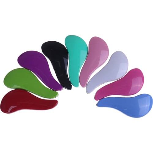 Gentle Hair Brush Anti-static Brush Tangle Wet Dry Bristles Handle Tangle Curly Baby Kids and Women Detangling Combs Salon