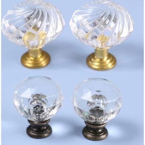 NEW Diamond Shape Crystal Glass Cabinet Handles Knobs Cupboard Pulls Drawer Knobs Kitchen Door Wardrobe Handles Hardware