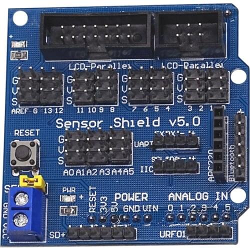 V5.0 Sensor Shield expansion board for arduino electronic building blocks robot accessories Sensor Shield V5 expansion board
