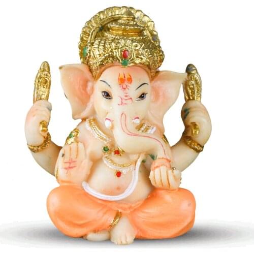 PRZY Indian God Elephant Trunk God 3D Mold Tool Handmade 2 Part Soap Candle Mould DIY Silicone Soap Resin Clay Baking Tools