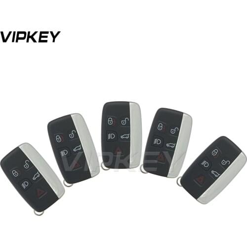 5pcs Smart key 5 button 315 mhz KOBJTF10A for Range Rover Sport Evoque for Landrover LR2 LR4 Discovery keyless entry remotekey