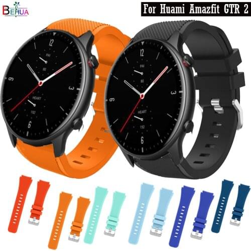 BEHUA WatchBand For Huami Amazfit GTR 2 GTR 2e Strap Smart Replacement Wristband For Huawei watch gt 2 pro 46mm Accessories belt