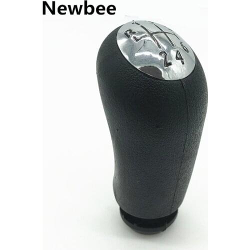 Newbee 5/6 Speed Manual Gear Stick Shift Knob Lever Stick Pen Head Cover For Renault Clio III MK3 Megane Scenic MK2 2003-2009