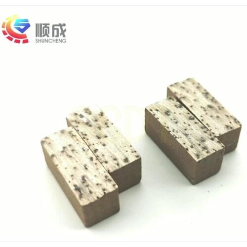 Shuncheng Professional Manufacturer Sharp Cutting 24*9.2*10mm Segment Grinding Stone Marble Cutting Segments For D1600mm