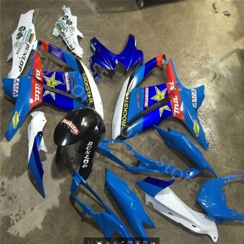 Blue red white Fairing kit for injection SUZUKI GSXR600 750 2008 2009 2010 K8 motorcycle GSXR 750 600 08 09 10 Fairing