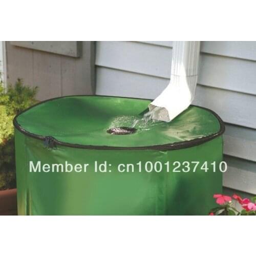 225L compressible water butt for collect rain water D55cm*H100cm