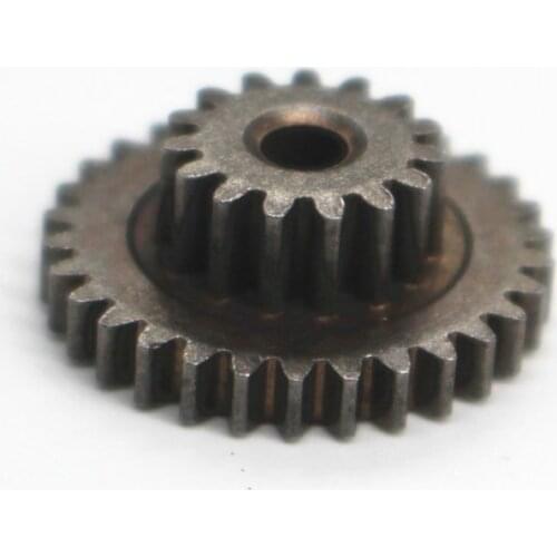 2PCS 0.5 Modulus 15T-30T Metal Gear Motor Shaft Reduction Iron Double Gear 2.5mm Hole