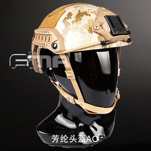 FMA LVL IIIA Ballistic Helmet Aramid Fiber Maritime OPS TYPE AOR1 L/XL