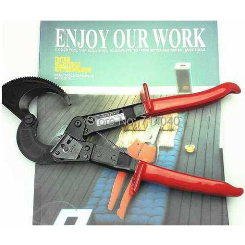 Free shipping professional ratchet cable cutter, cable cutting tools
