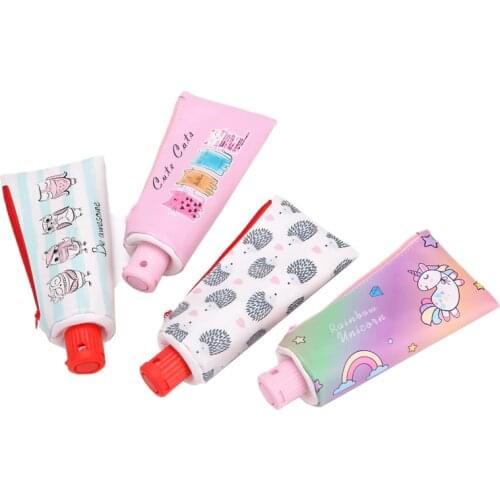 Unicorn pencil case owl trousse scolaire stylo Kawaii kalem kutusu pencilcase pencil box piornik szkolny astuccio scuola