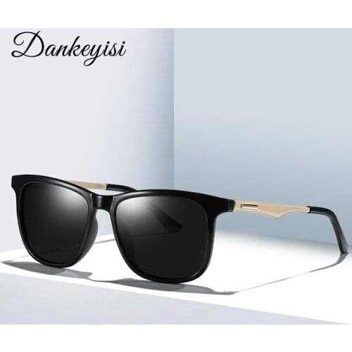 DANKEYISI Women Polarized Sunglasses Female Square Vintage Sunglasses Ladies Sunglasses Men Male Outdoor Uv400 Protection