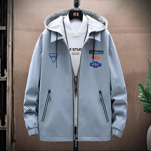 DBLUELOVE Hooded Jackets For Men