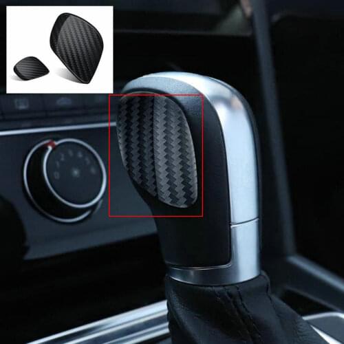 For Golf 7 MK7 Passat B8L CC 2019 Shift handball carbon fiber interior sticker Shift handball side cover