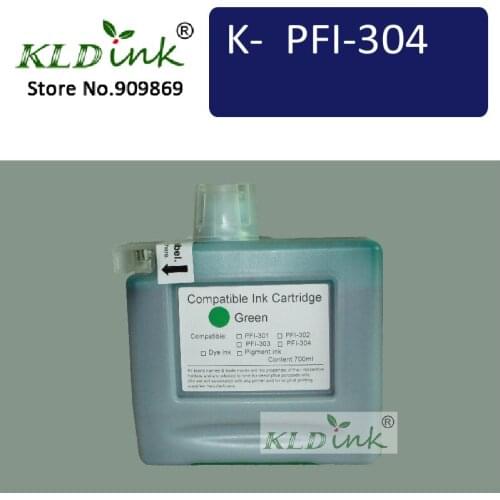 KLDINK - Compatible Ink Cartridge Replacement for PFI-306G ( PFI-304 ) for imagePROGRAF iPF8400, iPF8300, iPF8400 printers