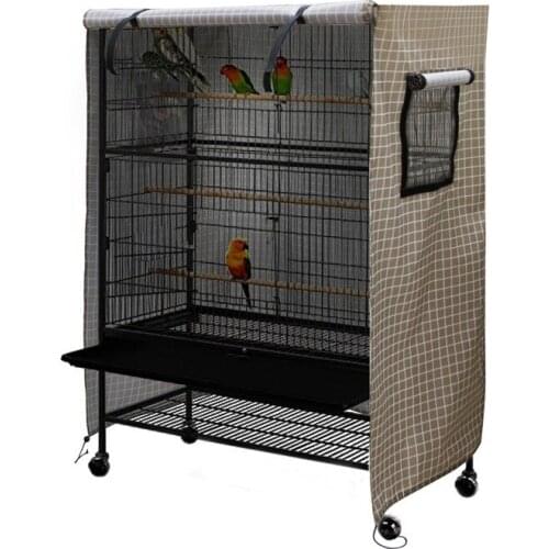 210D Oxford Cloth Bird Cage Cover Waterproof Outdoor Terrace Balcony Bird Cage Canopy Parrot Cage Pet Cage Cover