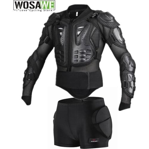 Snowboard Jacket Men Full Body Armor Jacket Back Chest Shoullder Elbow Protection Motocross Racing Protective Gear