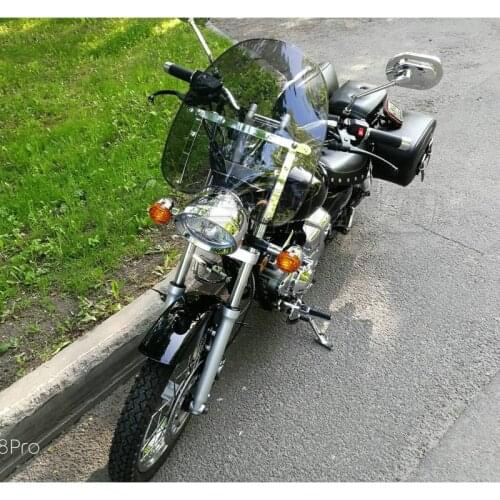 Windshield Windscreen 1999 - 2019 For Yamaha V-Star V Star 250 650 950 1100 1300 Custom Classic 7/8" 1" Handlebar Fixed Screen