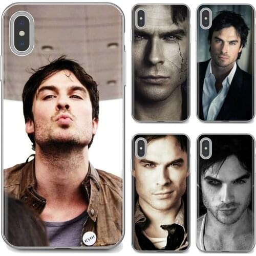 Soft Cover For iPhone iPod Touch 11 12 Pro 4 4S 5 5S SE 5C 6 6S 7 8 X XR XS Plus Max 2020 Damon Salvatore Vampire Diaries