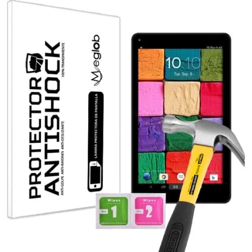 Screen protector Anti-Shock Anti-scratch Anti-Shatter compatible with Tablet Wolder KIDS9QC