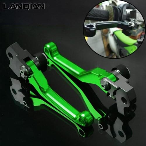 Dirt Bike Pivot Lever Motorcycle Brake Clutch Lever For Kawasaki KX KLX KDX 65 80 85 125 150 250 450 F R SR D-TRACKER Parts