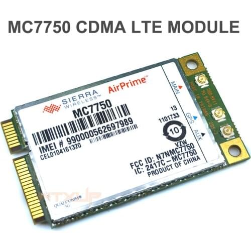 Sierra MC7750 CDMA 3G LTE 4G Module mini pci-e 4G Card For laptop
