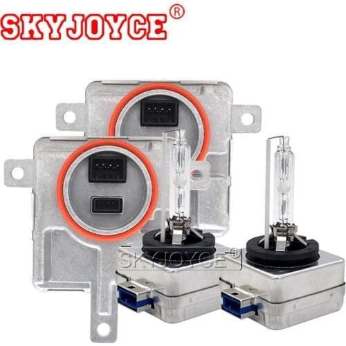 SKYJOYCE Original D8S 55W Xenon HID Headlight Bulb Kit 6000K 4300K 5000K 8000K 12V Car Light HID Replacement Ballast Reactor