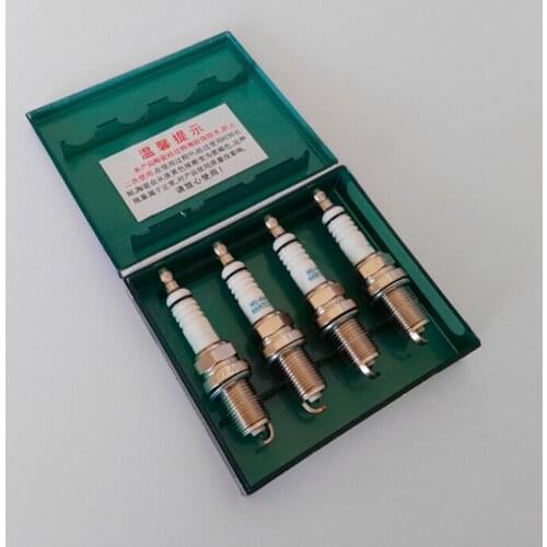 Iridium Alloy Glow Spark Plug Candles For Santafe 2.4l 2.7l G4ke G6ea Engine Ignition 4PCs / Lot