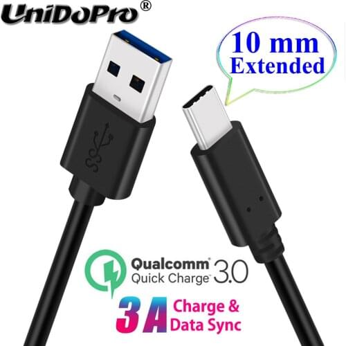 Type C 10mm Extended Tip Fast Charger Cable for Doogee S86 S88 Plus, S59 Pro, S58 Pro, S90C S95 Pro / S68 Pro / S90 S80 Lite S70