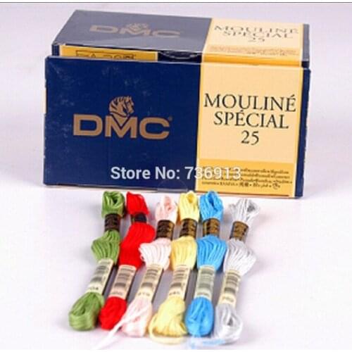 Choose Any Colors 150 Pieces DMC Embroidery Cross Stitch Floss Thread New Colors 01 to 35