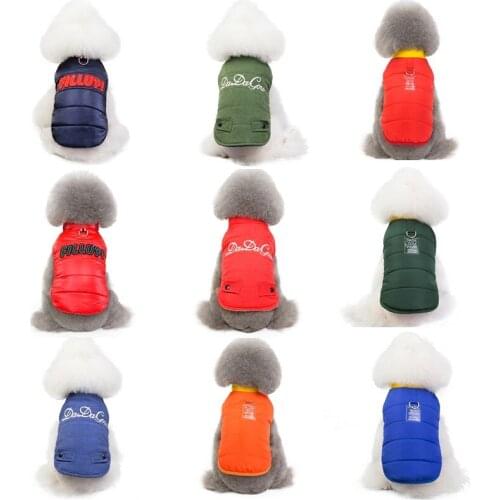 Winter Warm Dog Clothes Pet Dog Coat Jacket For Chihuahua Soft Hoodie Cothing For Small Medium Dogs Puppy Yorkshire Outfit 40