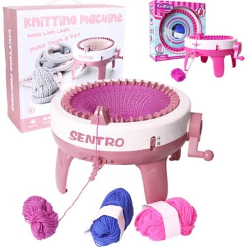 Star cylinder knitting wool machine knitting machine handmade creative childrens loom knitting sweater hat knitting device