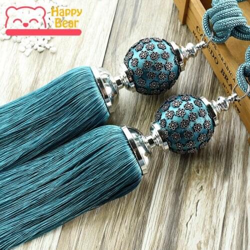 1 pair Exquisite Ball Curtains Tieback Curtain Decorative Accessories for Window Decoration Home Office Modern Curtain Tassel
