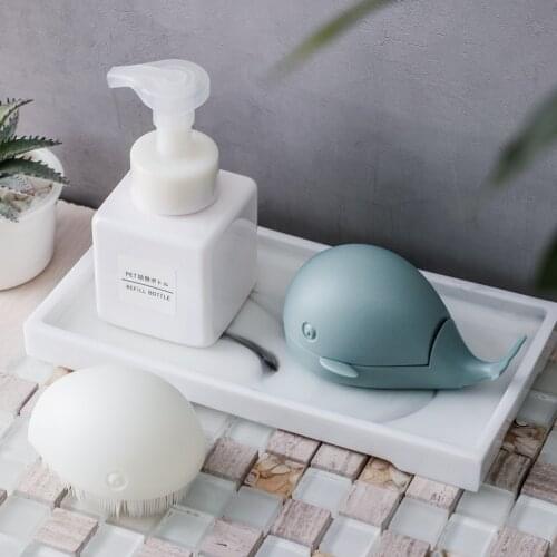 1Pcs 3Colors PP/PE For Household Washing Brush Shoe Brushes Whale Shape Portable Multifunction Cleaning Tools