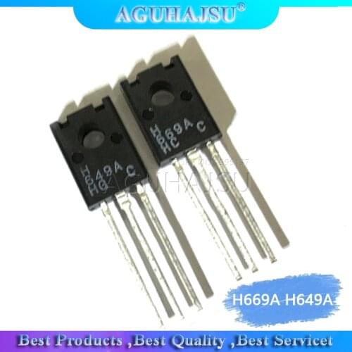 10pcs/lot 2SD / H669A / 2SB / H649A TO-126F 669A 649A TO126 amplifier the tube new original