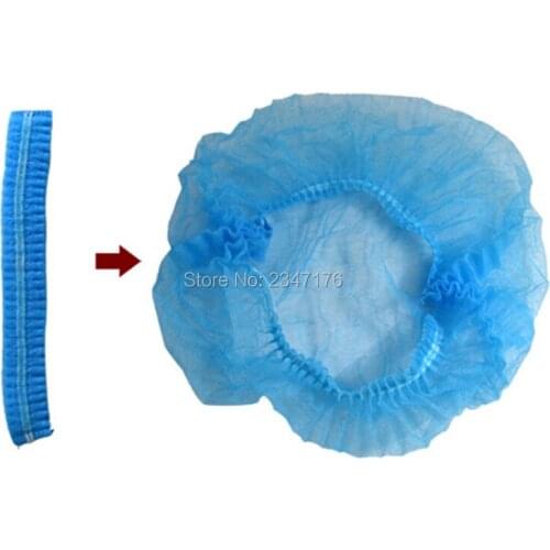 100pcs Disposable Hat tattoo Nonwovens Pleated use Tattoo Permanent Makeup accessary Cleaning Supplies free shipping