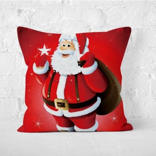 2pcs pillow cover cushion cover for christmas pillow cushions decorative for living room sofa car Linen cotton Cushion cover