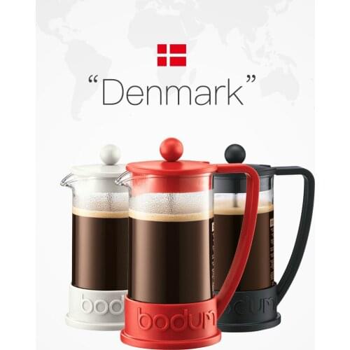 350ml BODUM/ Burton method pressure pot 10948 heat-resistant glass hand-made coffee pot bean bubble teapot cup coffee tool
