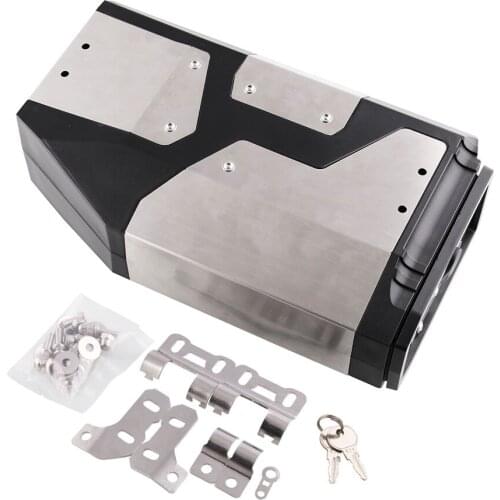 Motor Accessories Box Left Side Bracket Aluminum Box Fit For BMW R1250GS R1200GS LC & Adventure 2002 2008 2018 Motorcycle Tool