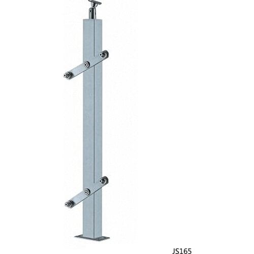Freeshipping 950mm JS165 Column Customade Floor Mount Newel Handrail Armrest Post Pillar Pole for Staircase