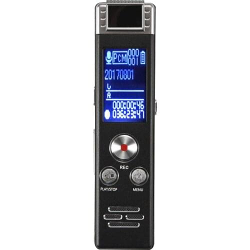 8GB Digital Voice Recorder Voice Activated Recorder MP3 Player 15h Continuous Recording for Meeting Lecture Interview Class