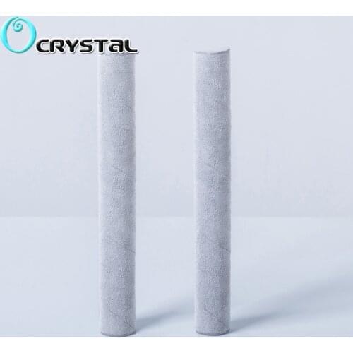 Two Suede Strikers for Playing Crystal Singing Bowls