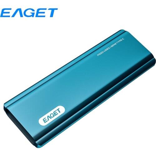 Eaget External SSD 1TB 512GB Type-C 3.1 Gen 2 Mobile External Solid State Drive High Speed Portable SSD Hard Disk Drive M10