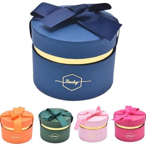 Round Candy Chocolate Box Wedding Party Favors And Gifts Boxes Decor Party Supplies