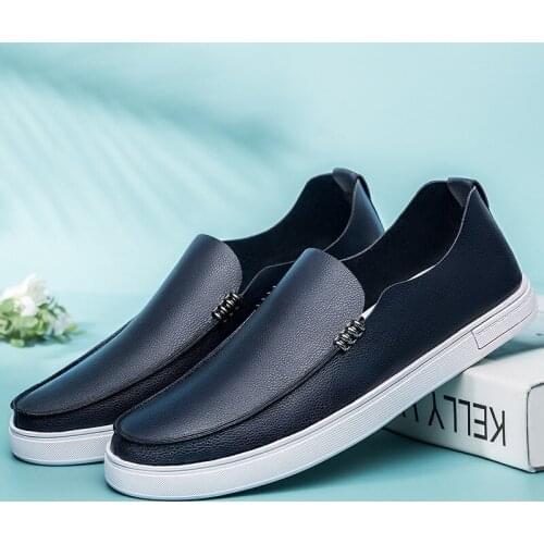 New autumn and winter joker mens breathable shoes mens casual shoes Korean mens shoes trend lazy shoes