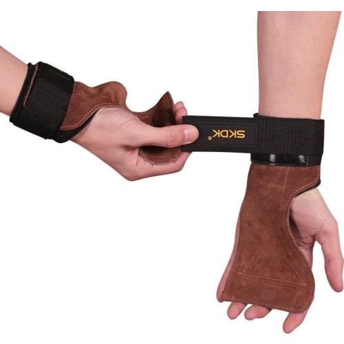 Outdoor Cycling Gloves Mtb Road Riding Gloves Leather Palm Wrist Hand Wraps Padded Mma Boxing Weightlifting Fitness Banda #P2