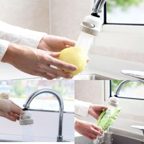 Moveable Kitchen Head Saving Filter Rotate Faucet Nozzle Booster Shower Adapter Kitchen Water Sprinkler Water Increase pressure