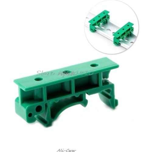 SIV Hot Sale 1 Set of Simple PCB Circuit Board Mounting Bracket For Mounting DIN Rail Mounting 2x Adapter+4x Screws Z9