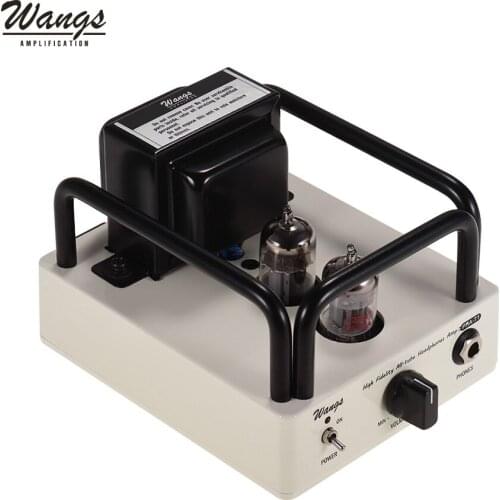 Wangs PHA-T1 High Fidelity All-tube Professional Portable Headphone Amplifier Amp with 12AU7 12BH7 Tubes EU/US Plug For Optional