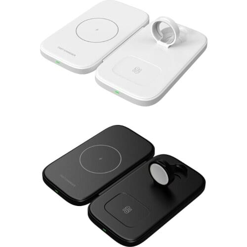 H05A 15W Qi-Certified Fast Wireless Charger, Wireless Charging Stand for 12/12 Pro/12 Pro Max/11/11 Pro/X/Xr/Xs/8 Plus